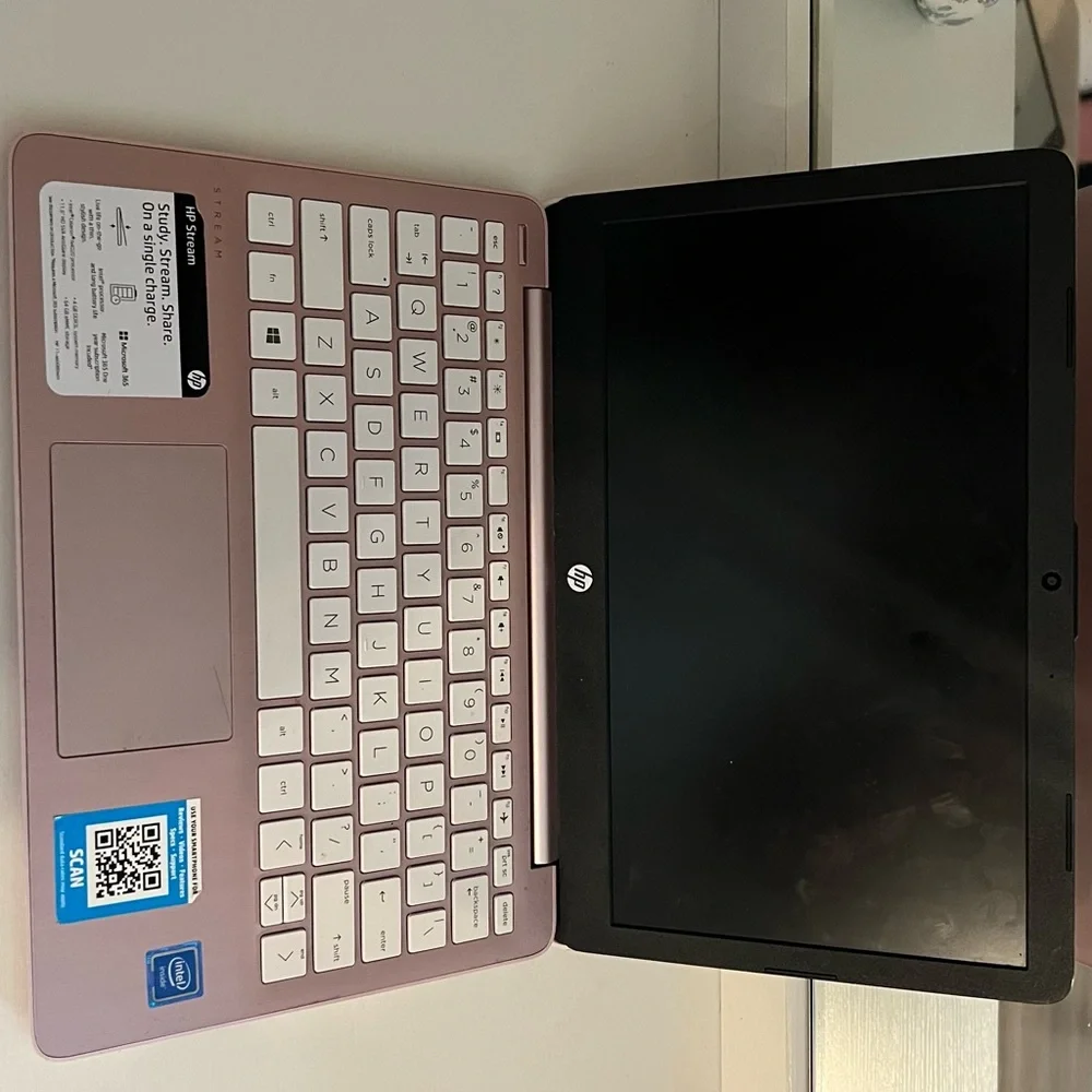HP Light Pink Laptop